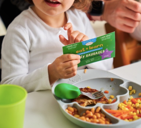 SZTUĆCE DLA DZIECI NANA'S MANNERS ETAP 2, 1-3 LAT