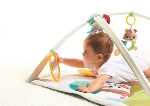 USZ. TINY LOVE 12051068 Gimnastyka dla bobasa z pałąkami Leśna Kraina