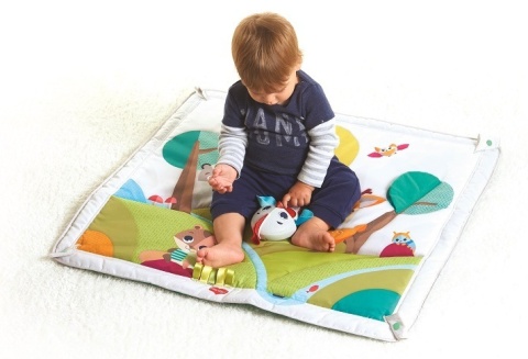 USZ. TINY LOVE 12051068 Gimnastyka dla bobasa z pałąkami Leśna Kraina