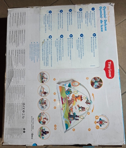 USZ. TINY LOVE 12051068 Gimnastyka dla bobasa z pałąkami Leśna Kraina