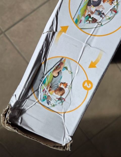 USZ. TINY LOVE 12051068 Gimnastyka dla bobasa z pałąkami Leśna Kraina