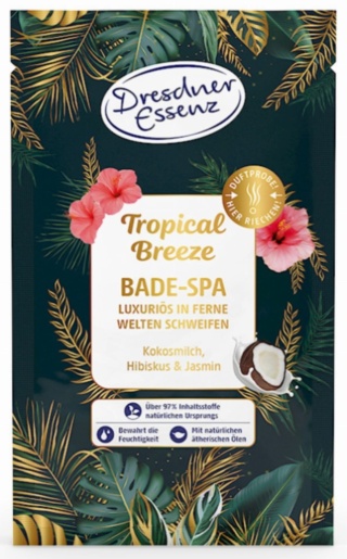 TROPIKALNA BRYZA - sól do kąpieli 60g - DRESDNER ESSENZ