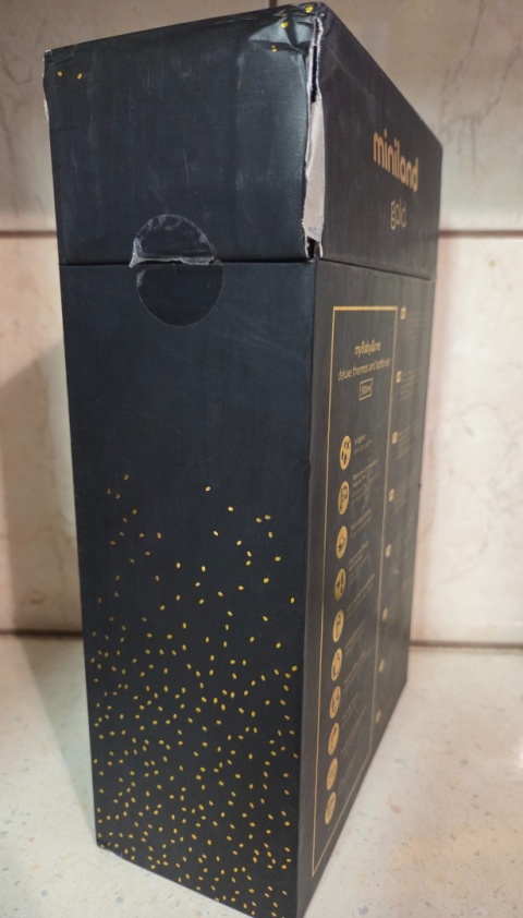 Usz. Termos dla dziecka + butelka dla rodzica Deluxe 500ml - złote