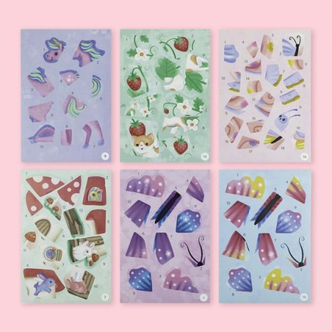 Tiger Tribe Wyklejanie po Numerach - Magiczny Ogród