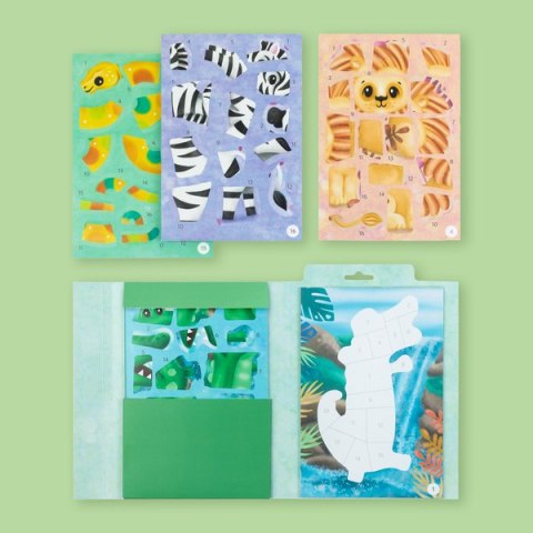 Tiger Tribe Wyklejanie po Numerach - Zwierzątka