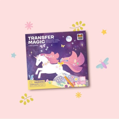 Tiger Tribe Zestaw z Folią Transferową - Jednorożce