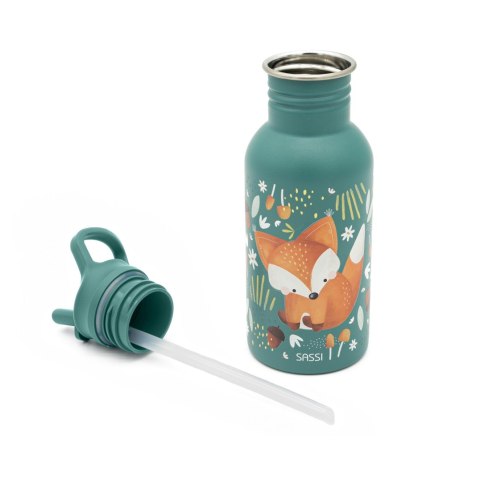 SASSI Butelka na wodę bidon 500 ml Lisek