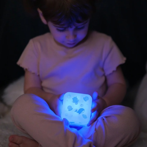 Cloud B Przenośna lampka nocna Cube B świecąca kostka Ocean