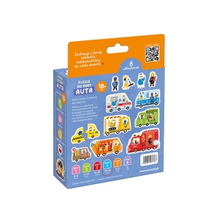 CzuCzu Puzzle do pary Auta, 18m+