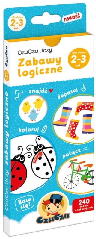 CzuCzu Uczy Zabawy logiczne dla dzieci od 2-3 lat
