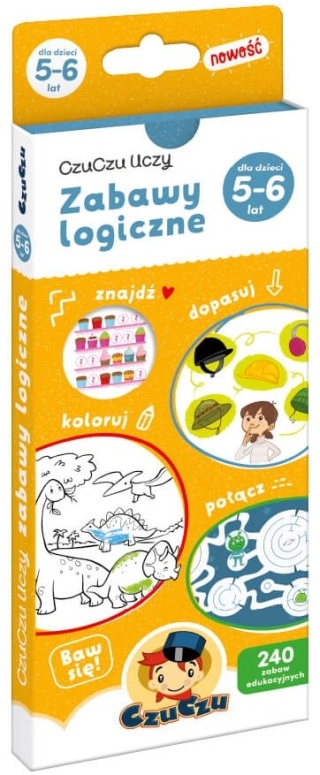 CzuCzu Uczy Zabawy logiczne dla dzieci od 5-6 lat