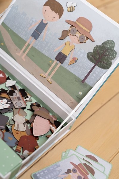 Little Dutch Zestaw magnesów Rosa & Jim