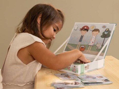 Little Dutch Zestaw magnesów Rosa & Jim