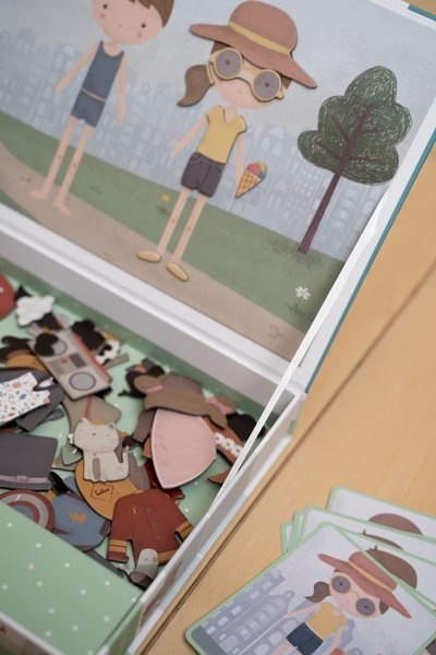 Little Dutch Zestaw magnesów Rosa & Jim