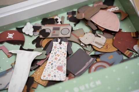 Little Dutch Zestaw magnesów Rosa & Jim