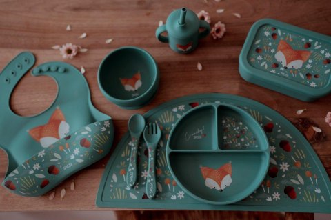 SASSI Lunchbox pojemnik silikonowy Lisek