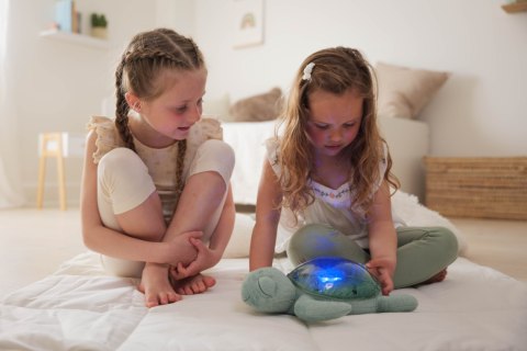 Cloud b Projektor z pozytywką - Żółw podwodny zielony ECO, Tranquil Turtle