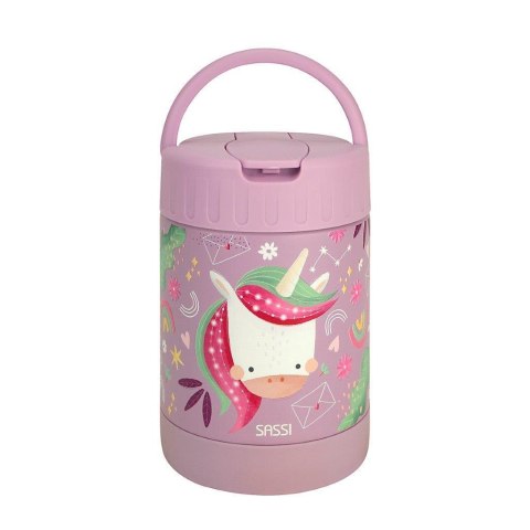 SASSI Termos obiadowy dla dzieci 350ml Jednorożec