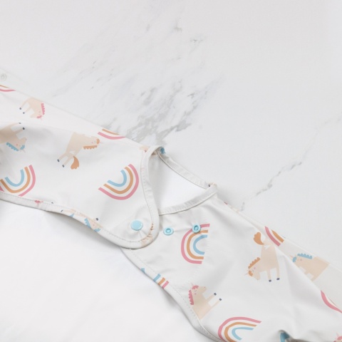 BiBADO Wodoodporny śliniak z długim rękawem BLW Fairytale Foodies