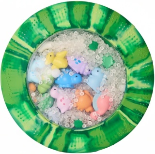 Jellystone, Sensoryczny dysk z figurkami A-Ku-Ku! Peekaboo, motyw Dinozaur