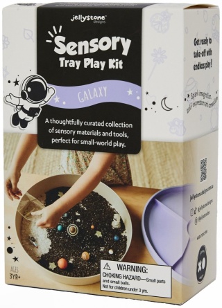 Jellystone, Zestaw sensoryczny Galaktyka, wkład do tacki sensorycznej Play Tray