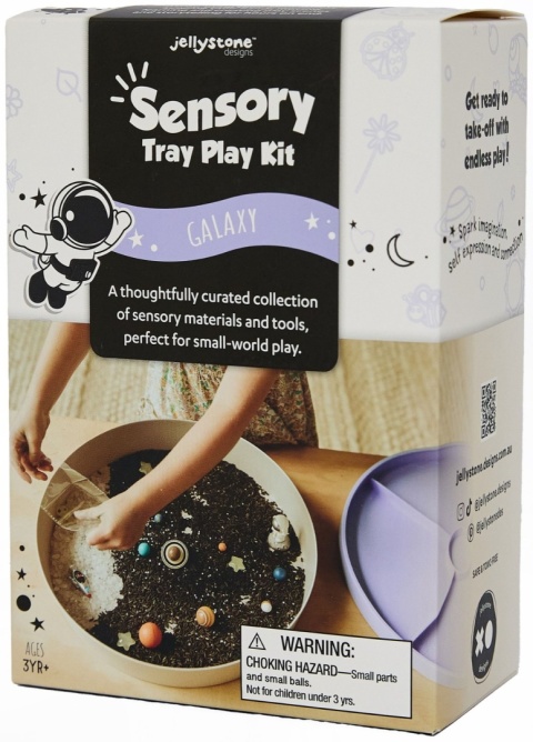 Jellystone, Zestaw sensoryczny Galaktyka, wkład do tacki sensorycznej Play Tray