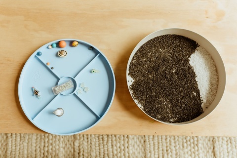 Jellystone, Zestaw sensoryczny Galaktyka, wkład do tacki sensorycznej Play Tray