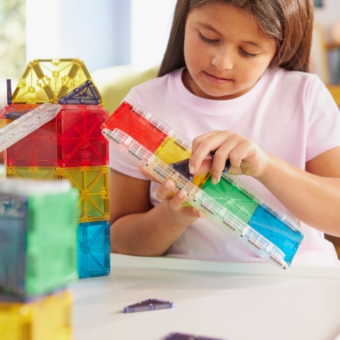 MAGNA-TILES Klocki Magnetyczne Rail Racers Rail Pack