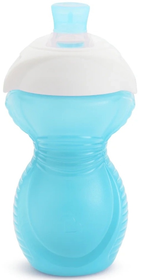 Munchkin Kubek treningowy z ustnikiem odpornym na gryzienie,niebieski, 296 ml