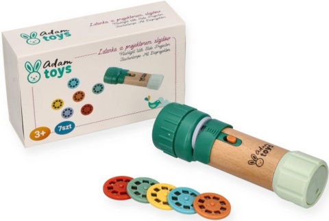 Adam Toys Latarka z projektorem slajdów