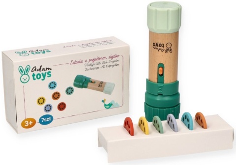Adam Toys Latarka z projektorem slajdów