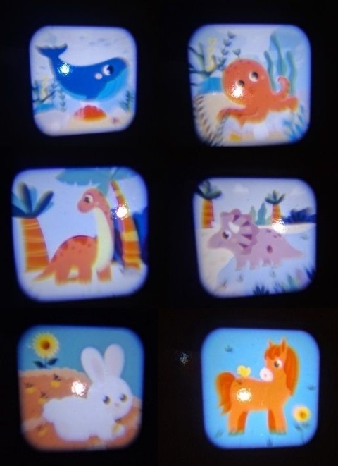 Adam Toys Latarka z projektorem slajdów