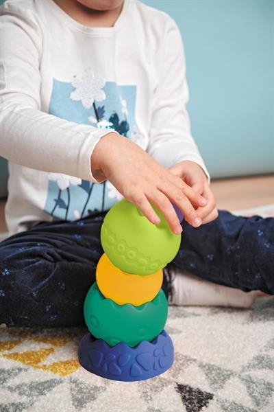 HENCZ Piramida sensoryczna, pastelowa