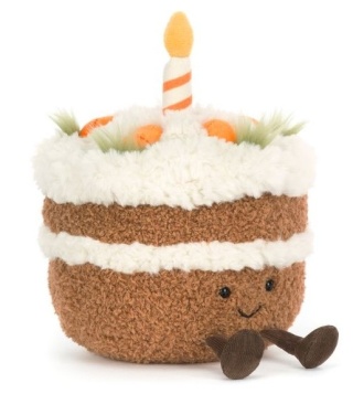 JELLYCAT Zabawne Ciasto Marchewkowe 15 cm