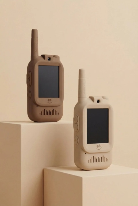 KidLupe, KidTooki - Video Walkie Talkie - Beige&Brown