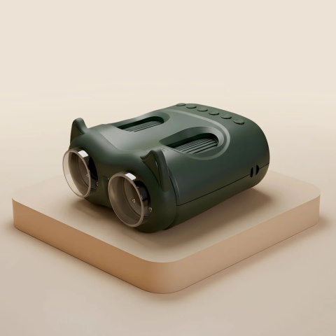 KidLupe Mikroskop z funkcją lornetki - Zielony