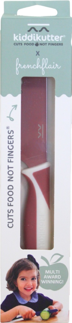 KiddiKutter, Bezpieczny nóż do nauki krojenia dla dzieci, COTTON CANDY, lekki