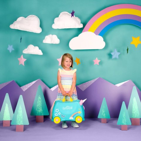 Trunki jeżdżąca walizeczka jednorożec Una