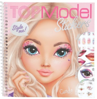 Top Model Zestaw Dress Me Up Face