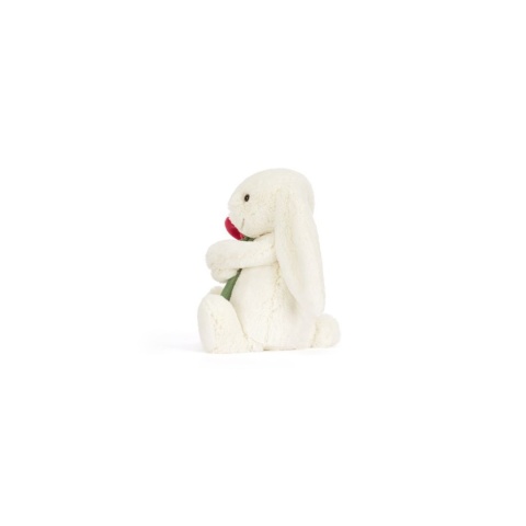 Jellycat Wesoły Króliczek z Różą 31 cm