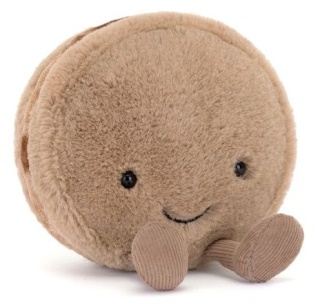 JELLYCAT Wesoły Makaronik Czekoladowy Mona 12 cm