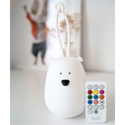 Rabbit & Friends Miś Lampka Nocna do Zawieszania