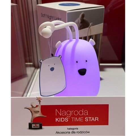 Rabbit & Friends Miś Lampka Nocna do Zawieszania