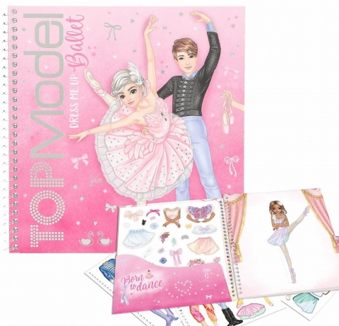 Top Model Zestaw Dress Me Up Balet
