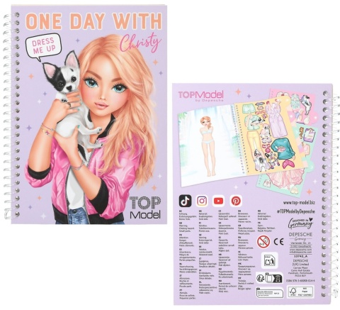 Top Model Zestaw Dress Me Up One day - Christy