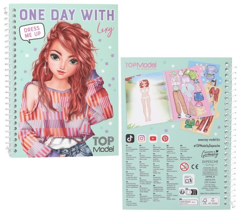 Top Model Zestaw Dress Me Up One day - Lexy