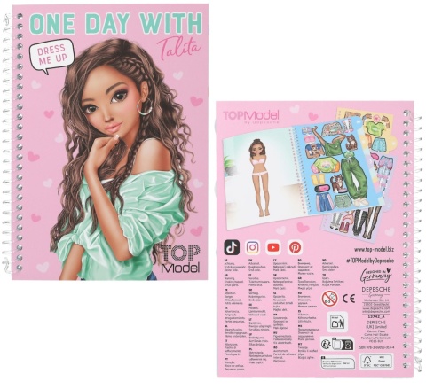 Top Model Zestaw Dress Me Up One day - Talita