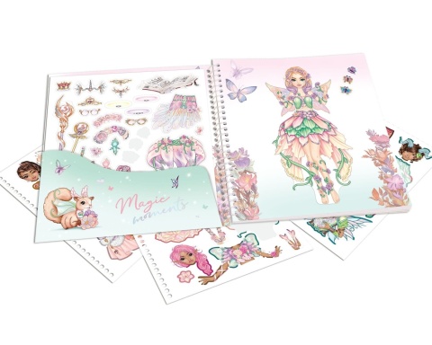 Top Model Zestaw Dress me up z naklejkami Fantasy