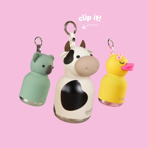 Bestie Asobu Butelka termiczna Mini – Słoń 200 ml