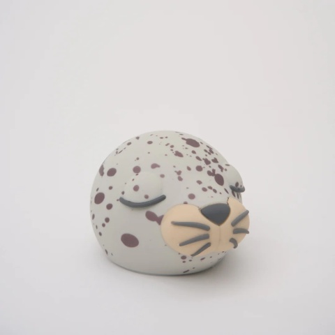 Bestie Asobu Butelka termiczna ze słomką – Foka 460 ml